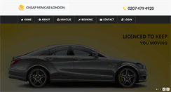 Desktop Screenshot of cheapminicablondon.com